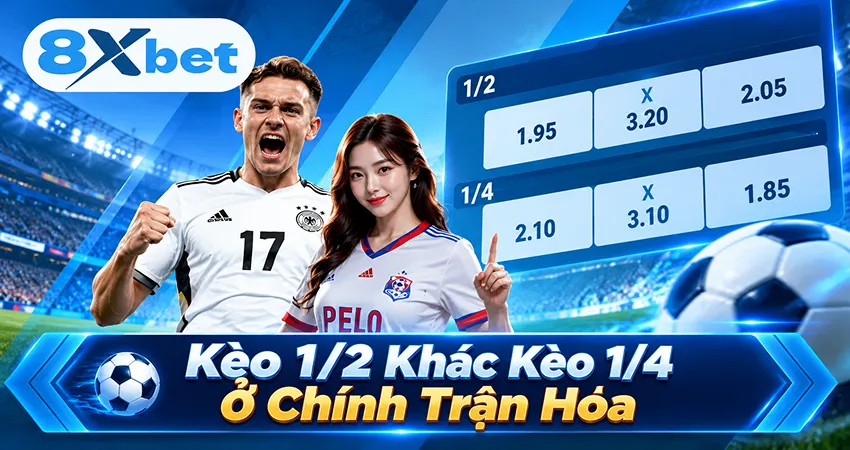 Kèo 1/2 Khác Kèo 1/4 Ở Chính Trận Hòa
