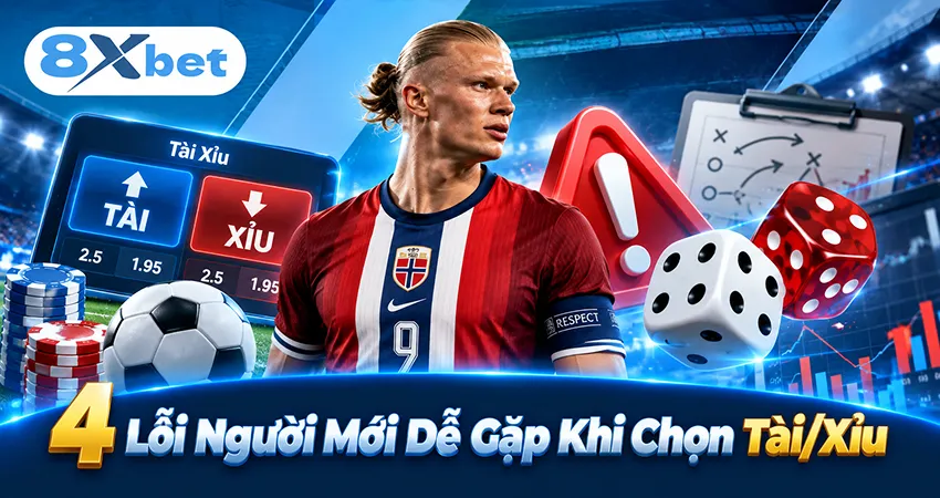 4 Lỗi Người Mới Dễ Gặp Khi Chọn Tài/Xỉu